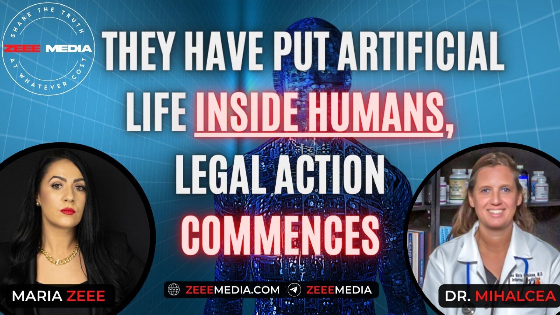 ⁣Dr. Ana Mihalcea - They Have Put Artificial Life INSIDE HUMANS, Legal Action Commences