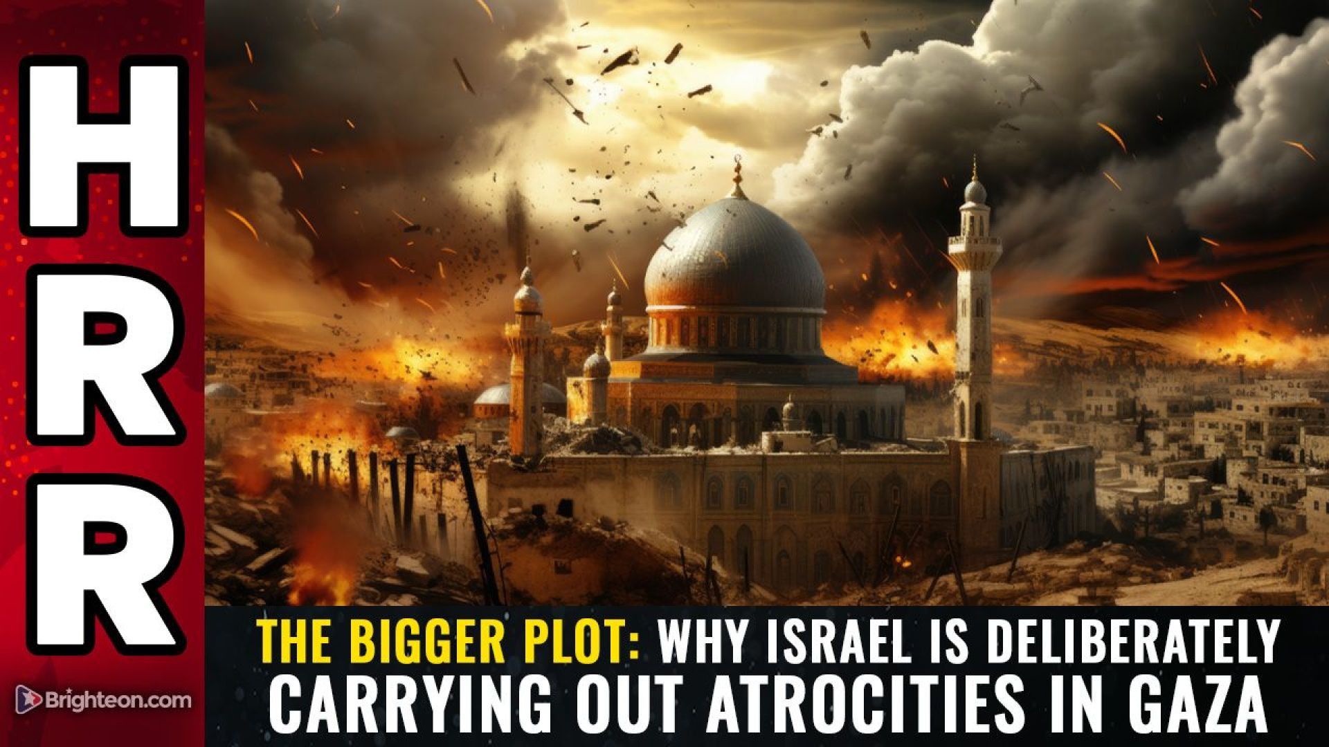 ⁣THE BIGGER PLOT: Why Israel is deliberately carrying out ATROCITIES in Gaza