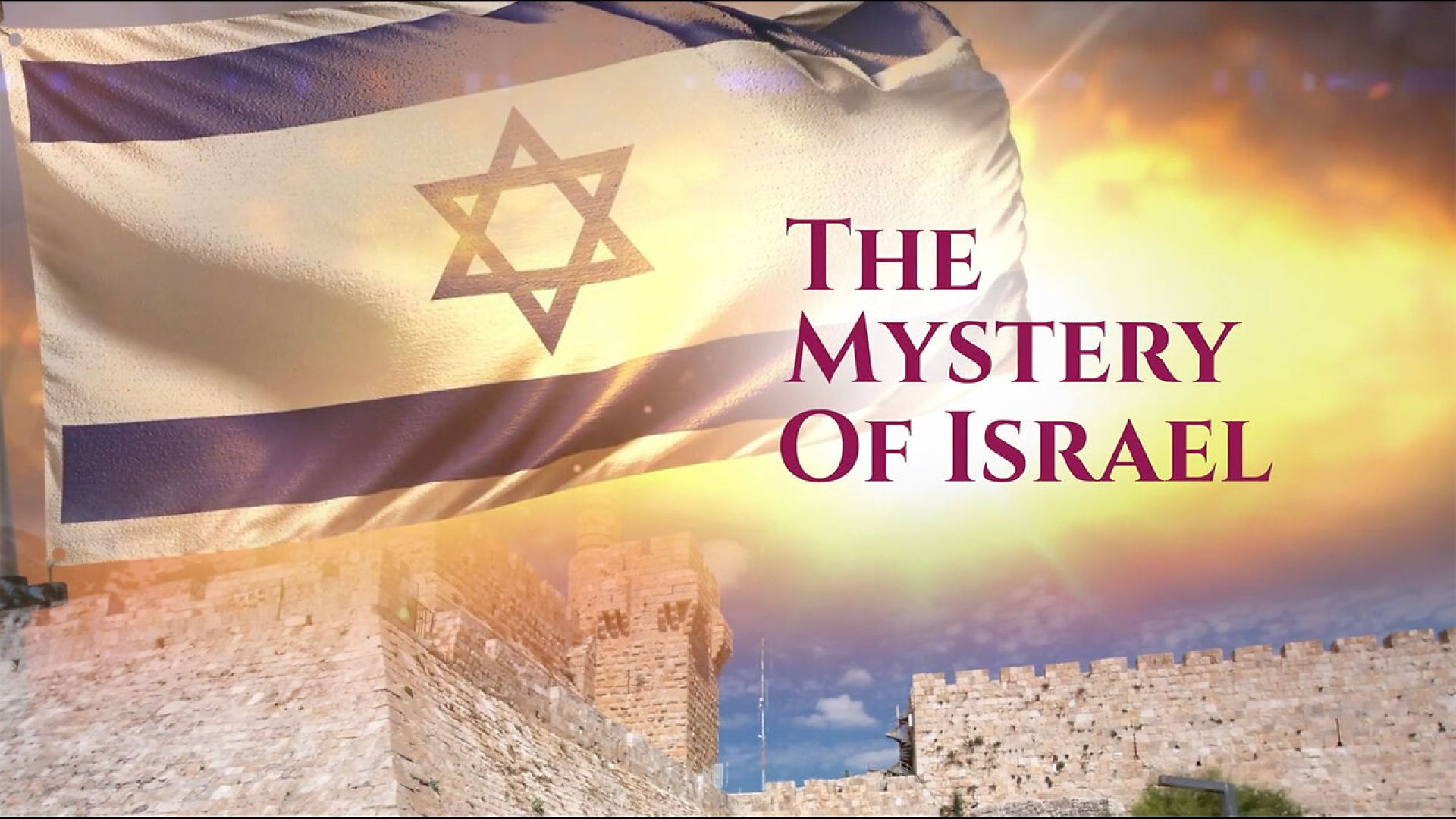 THE MYSTERY OF ISRAEL - SOLVED!